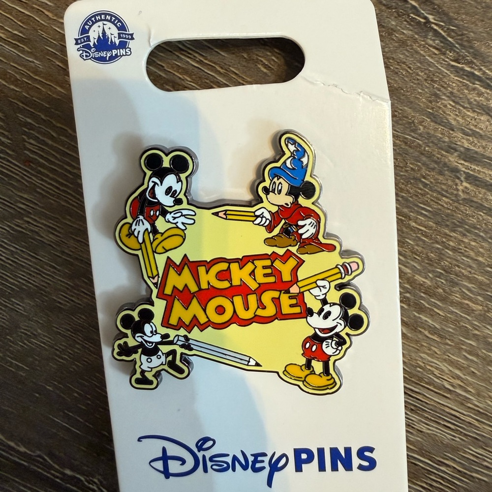 Disney Parks Mickey Mouse "Through the Years" Pin
